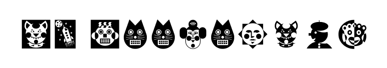 DF Attitudes font preview