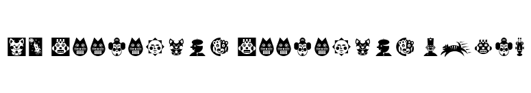 DF Attitudes Attitudes Plain font preview