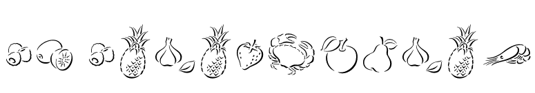 DF Delectables font preview