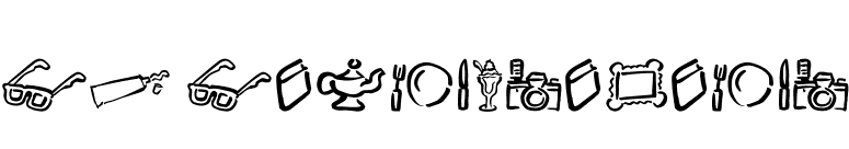 DF Diversities font preview