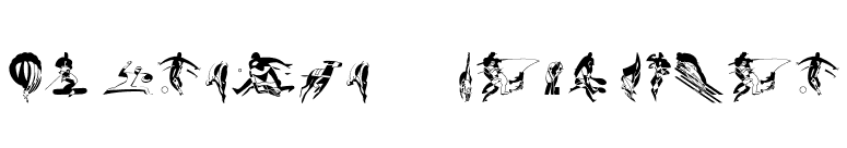 DF Energetics Plain font preview