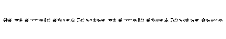 DF Mo Funky Fresh Symbols Mo Funky Fresh Symbols Plain font preview