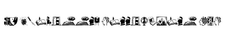 DF Professnl Connections ITC font preview