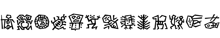 DfAncestorITC font preview