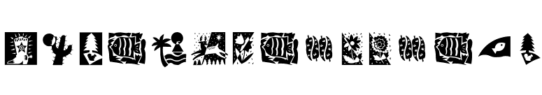 DfNaturalsPlain font preview