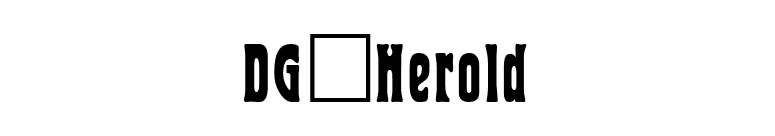 DG_Herold font preview