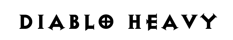 Diablo Heavy font preview