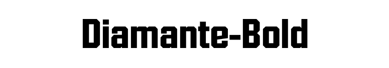 Diamante-Bold font preview