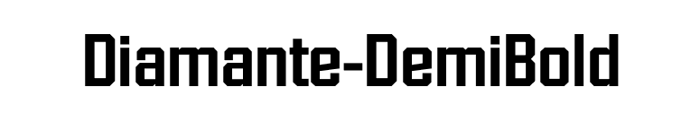 Diamante-DemiBold font preview