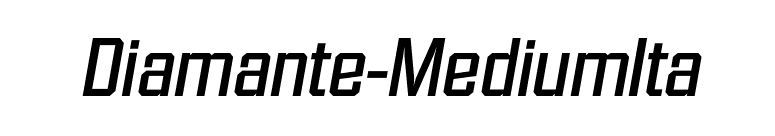 Diamante-MediumIta font preview