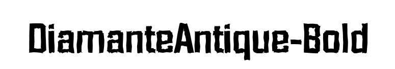 DiamanteAntique-Bold font preview