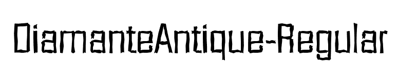 DiamanteAntique-Regular font preview