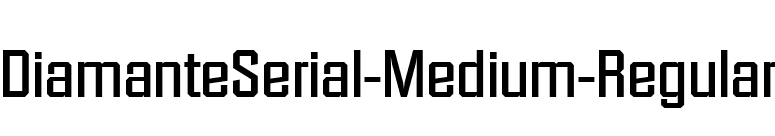 DiamanteSerial-Medium-Regular font preview