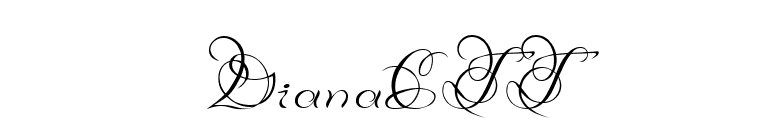 DianaCTT font preview