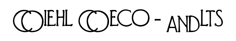 Diehl Deco - Alts font preview