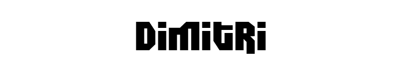 Dimitri font preview