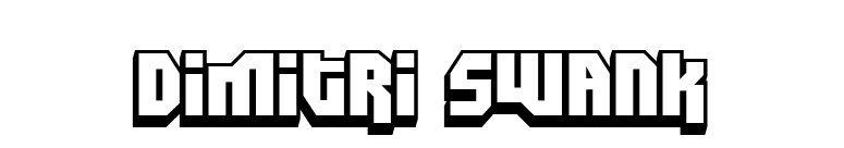 Dimitri Swank font preview