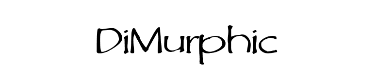 DiMurphic font preview