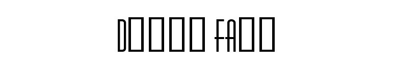 Diner Fatt font preview