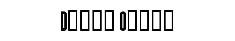 Diner Obese font preview