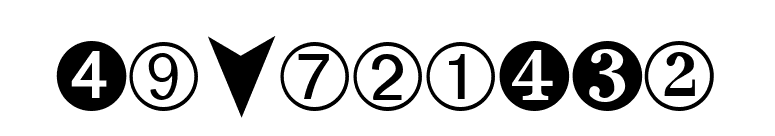 Dingbats2 font preview