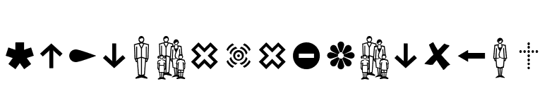 Dingbests-Regular font preview