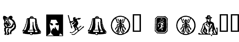 dingies Heavy font preview
