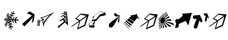 DingsbumsBats font preview