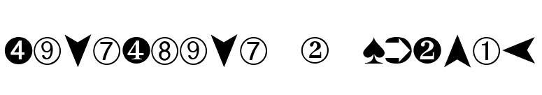 Dingthing 2 Normal font preview