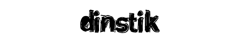 dinstik font preview