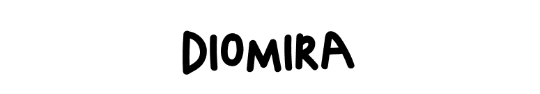 DIOMIRA font preview