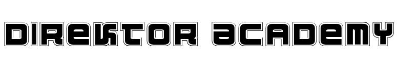 Direktor Academy font preview