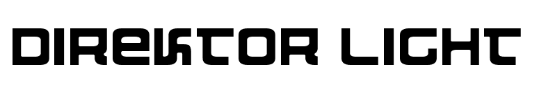 Direktor Light font preview