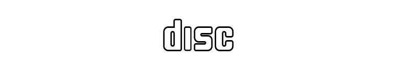 disc font preview