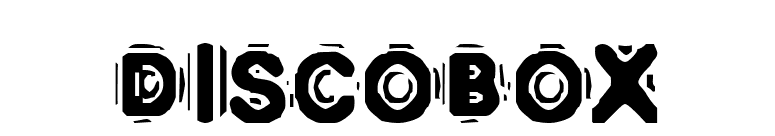 DISCOBOX font preview