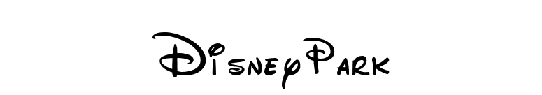 DisneyPark font preview