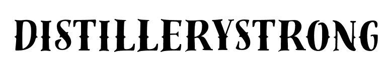 DistilleryStrong font preview