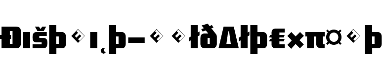 District-BoldAltExpert font preview