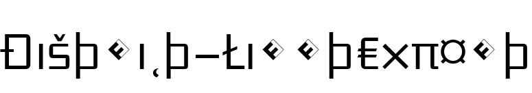 District-LightExpert font preview