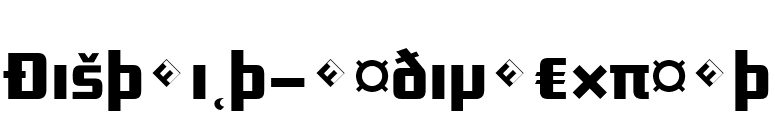 District-MediumExpert font preview