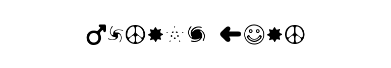 Distro Bats font preview
