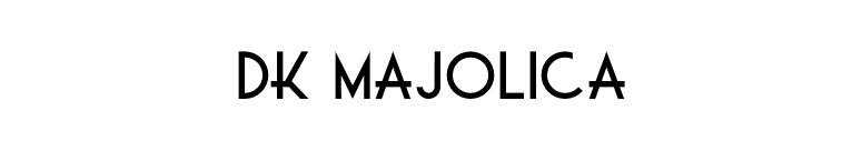 DK Majolica font preview