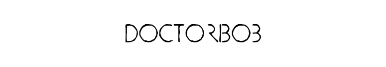 doctorBob font preview