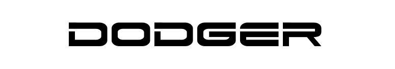 Dodger font preview