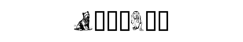 DoggArt font preview