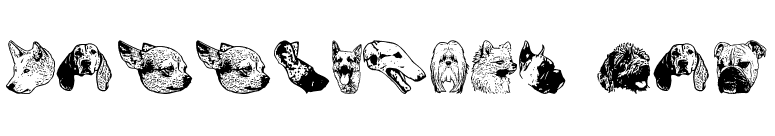 DoggyPrint AOE font preview