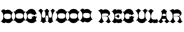 Dogwood Regular font preview