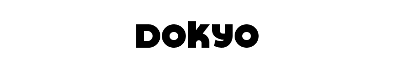 Dokyo font preview