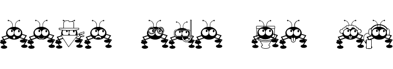 Don't Bug Me JL font preview