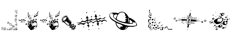 Doodle Art font preview